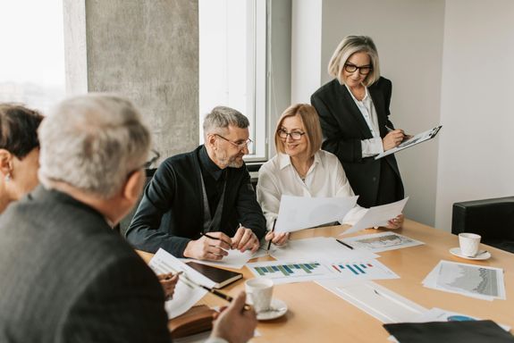 Financial reports prepared for a small business